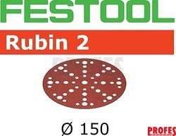 Festool STF D150/48 P220 RU2/10 - Brusné kotouče Rubin 2