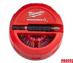 Sada bitů Milwaukee PH+PZ+TORX, délka 25 mm (15 ks) 4932430904