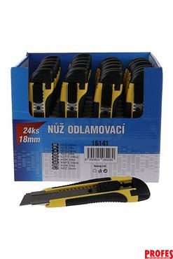 16141	Nůž odlamovací, 18 mm , 1 ks