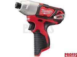 Aku rázový utahovák Milwaukee M12 BID-0 - 12V, 112Nm, bez akumulátoru a nabíječky (4933441955)