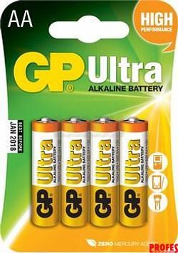 Alkalická baterie GP Ultra LR06/ BL4