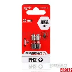 šroubovací bity SHOCKWAVE IMPACT DUTY PH2 25 mm 2 ks 4932430852