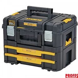 Set kufrů TSTAK II+IV DeWALT DWST83395-1