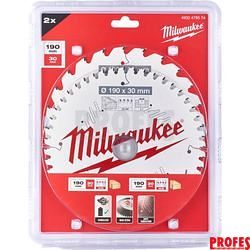 Pilový kotouč dřevo 190X24T/48T 2ks 4932479574