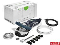 Diamantová bruska na beton Festool RENOFIX RG 130 ECI-Set DIA HD - 1600W, 130mm, 3.9kg, kotouč DIA HARD, Systainer SYS3 L 237 (577059)
