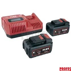 P-Set 55 R set nabíječky 10,8V/18V + 2x akumulátor 5,0Ah - 532.739