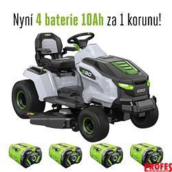 AKU zahradní traktor TR4201E s výhozem do strany