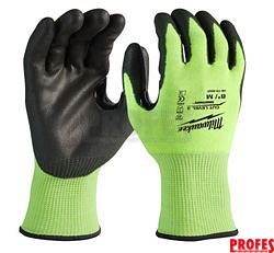 RUKAVICE ODOLNÉ PROTI PROŘÍZNUTÍ STUPEŇ OCHRANY 3 REFLEXNÍ 9/L
