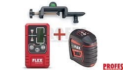 Křížový laser Flex 517.666 ALC 2/1-G/R + přijímač RC-ALC 3/360