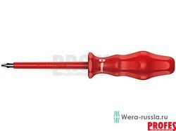 Křížový šroubovák Pozidriv WERA Kraftform Classic 1765 i VDE s izolací, PZ 0/80 mm, 031259