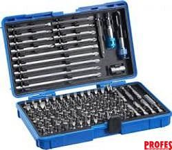 65404065 127-dílná sada šroubovacích bitů Industrial-CrV