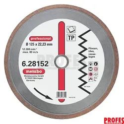 Diamantový kotouč 125x22,23 mm, professional, TP /628152000