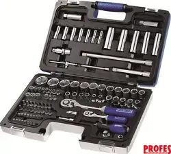 EXPERT E034805 sada hlavic gola 1/4" a 1/2" 98 dílů