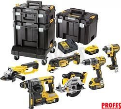 DCK654P3T DeWALT sada AKU nářadí XR 18V 3x 5,0Ah Li-Ion