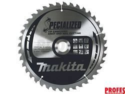 Pilový kotouč na dřevo Makita B-09472 Specialized, 165x20mm, 40 zubů