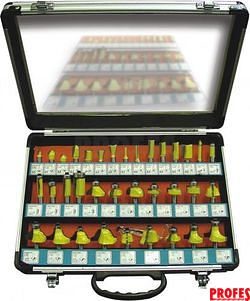 FRB-35 sada tvarových fréz do dřeva 35ks