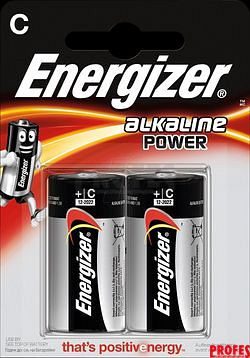 Baterie alkaline Power LR14 C 2 ks