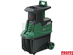 Tichý kompostovač - zahradní drtič větví Bosch AXT 25 TC - 2500W, max 45mm, 30.5kg (060080330C)