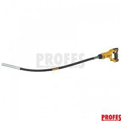 DCE531N Aku ponorný vibrátor na beton (vibrace 0 - 15 000 ot./min), XR 18V, bez akumulátoru