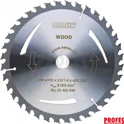 65406046 pilový kotouč 185x2,0/1,4x 20 Z36T Wood