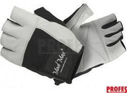 MADMAX RUKAVICE FITNESS MFG444 BÍLÉ-vel.M