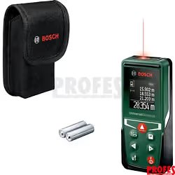 Laserový dálkoměr Bosch UniversalDistance 30 - 635nm, 0.05-30m, 0.09kg, měkká úložná brašna (0603672503)
