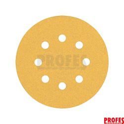 2608900911 Brusný papír EXPERT C470 s 8 otvory pro vibrační brusky 125 mm, G 100 , 1 kus