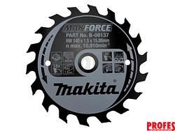 Pilový kotouč na dřevo Makita B-08137 Makforce, 140x15/88mm, 18 zubů