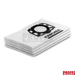 Vliesové filtrační sáčky - náhradní pytle Kärcher WD 2/3 - 4ks, pro SE 4001, SE 4002, WD 2 Plus / C, WD 3.200, WD 3.300 M, WD 3.500 P, MV 3, MV 3 P, WD 3, WD 3 P ad. (2.863-314.0)