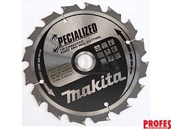 Pilový kotouč na dřevo Makita B-09329 Specialized, 165x20mm, 16 zubů