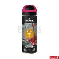 SOPPEC Značkovací sprej Soppec Fluo TP, 12M | růžový, 500 ml