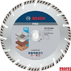 Univerzální diamantový kotouč Standard for Universal 230 x 22,23 x 2,6 x 10 mm NEW high SPEED (2608615065) na beton, železobeton, cihly i vápenopískové cihly