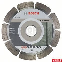 Dia kotouč Standard for Concrete 125 x 22,23 x 1,6 mm, 1ks