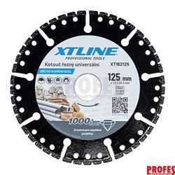 XTLINE Kotouč univerzální na dřevo, kámen, ocel | 115x1,2x22,2 mm