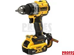 DeWALT DCD800P2LRT (2x5Ah) 18V XR aku vrtačka LANYARD READY