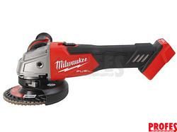 Bezuhlíková aku úhlová bruska Milwaukee M18 FSAG125X-0 - 125mm, 18V, 2.7kg, bez akumulátoru a nabíječky (4933478701)