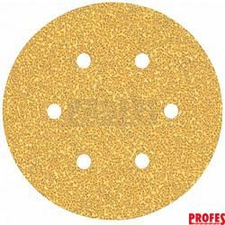 1x Brusný papír pro excentrickou brusku na barvu na dřevu a tvrdé dřevo Bosch EXPERT C470 - 150mm, zrnitost 40, 6 otvorů (2608900917)