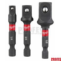 4932479228 set adaptérů 1/4"+3/8"+1/2" SHOCKWAVE IMPACT DUTY