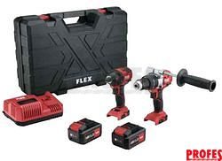 PD 2G 18.0-EC FS55 + ID 1/4'' 18.0-EC - 2-rychl.18.0 V aku vrtačka s příklepem a aku-rázový utahovák 18.0 V ''AKČNÍ SET 2022'' 516236