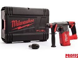 Aku kombinované pneumatické kladivo SDS-Plus Milwaukee M18 CHX-0X - 18V, 2.5J, SDS-Plus, 3.5kg, v kufru, bez akumulátoru a nabíječky (4933451430)