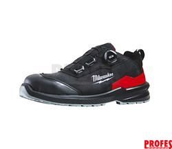 Bezpečnostní obuv, vodoodpudivá kůže nubuk, polobotky, systém BOA® Fit Milwaukee Flextred™ S3S B1L110133 ESD SC FO SR černé (vel.36), 4932498080