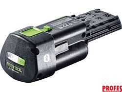 Akumulátor pro brusky Festool ETSC 125, RTSC 400, DTSC 400 (Festool BP 18 Li 3,0 Ergo I) - 18V/3.0Ah Li-ion, 0.4kg (577704)
