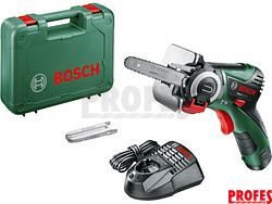 Aku řetězová pila Bosch EasyCut 12 - 1x aku 12V/2Ah, 0.9kg, kufr (06033C9020)