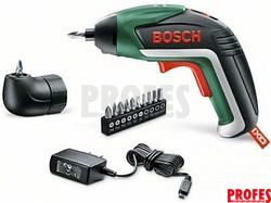 Aku šroubovák Bosch IXO V + úhlový nástavec, 3.6V/1.5Ah, 06039A8021