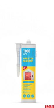 Silikonový protipožární tmel 300ML,bílá