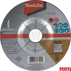 Makita B-64593 řezný kotouč 125x1,2x22 nerez