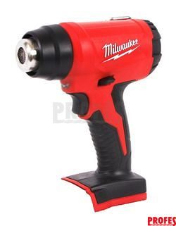 Aku horkovzdušná pistole Milwaukee M18 BHG-0 - 18V, 470°C, 1.4kg, bez akumulátoru a nabíječky (4933459771)