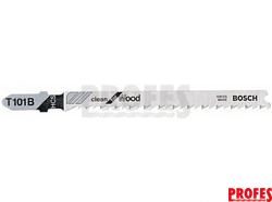 Pilový plátek do kmitací pily Bosch T 101 B - Clean for Wood 2608633622