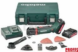 MT 18 LTX COMPACT (613021510) AKUMULÁTOROVÝ UNIVERZÁLNÍ STROJ MULTITOOL 18V 2X2AH LI-ION; NABÍJEČKA ASC 55; PLASTOVÝ KUFR