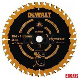 Pilový kotouč 184x16mm 40z ATB +20° DeWALT DT10303